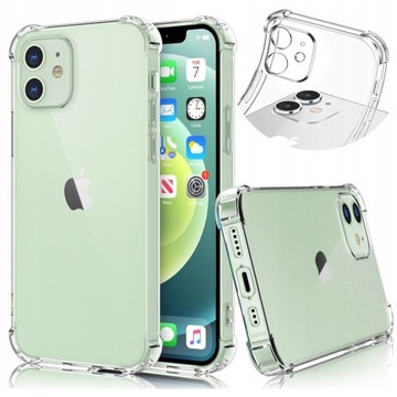 ETUI ANTI SHOCK PANCERNE SILIKONOWE PRZEZROCZYSTE CLEAR CASE do IPHONE 11