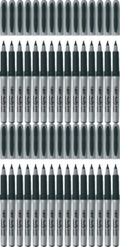 MARKER PERMANENTNY CZARNY BIC GRIP ULTRA FINE 0.8mm do PŁYT CD DVD x 36