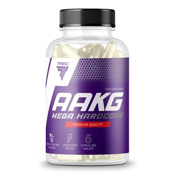 TREC AAKG MEGA HARDCORE 240caps ARGININA CYTRULINA przedtreningówka