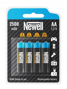 Akumulatorki AA 2500 mAh NEWELL (4 szt.)