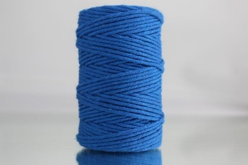 Хлопковая НИТЬ ДЛЯ МАКРАМЕ, МОЗИНКА, 60М, 2ММ