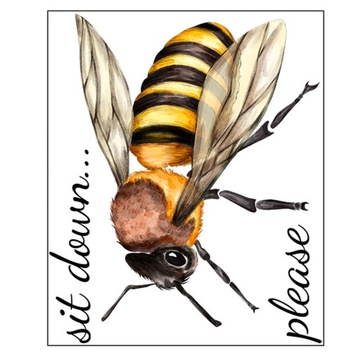 НАКЛЕЙКА НА СТЕНУ ПЧЕЛЫ