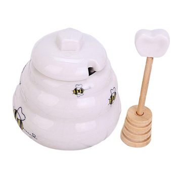 Akcesorium do pojemnika na miód z porcelany z pokr