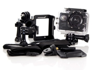 СПОРТИВНАЯ КАМЕРА С ДЕРЖАТЕЛЕМ ДЛЯ ШЛЕМА FULL HD