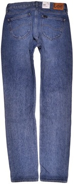 LEE spodnie HIGH blue jeans NEW STRAIGHT_ W32 L31