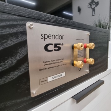 Центральная колонка, центральный динамик для домашнего кинотеатра Spendor C5e, черный