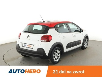 Citroen C3 III Hatchback 1.2 PureTech 82KM 2018 Citroen C3 1.2 Benzyna Graphic Klimatyzacja, zdjęcie 6