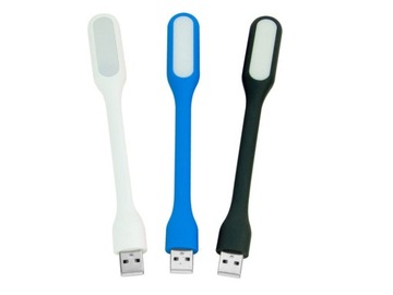 Силиконовая USB-лампа для ноутбука, 6 светодиодов, сильная
