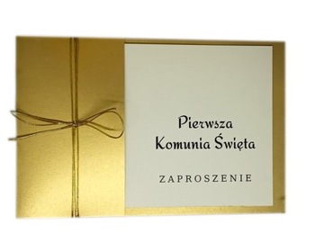 ZK37*1 Zaproszenie komunijne, na Komunię * KOMUNIA