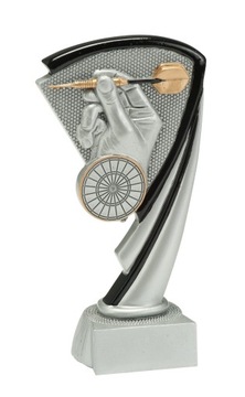 Puchar/Statuetka - trofeum DART, RZUTKI, LOTKI, nagroda, trofeum + GRAWER!