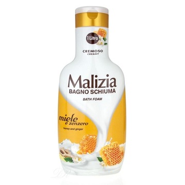 PŁYN DO KĄPIELI O ZAPACHU MIODU IMBIRU MALIZIA ZMYSŁOWY ZAPACH 1L IT