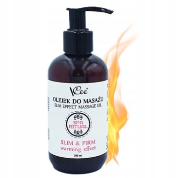 OLEJEK DO MASAŻU VCEE WARMING EFFECT MASAŻ 200ML