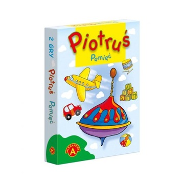 Karty do gry czarny PIOTRUŚ Pamieć 25 kart