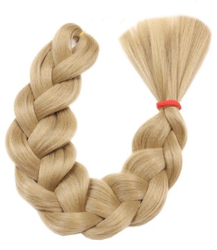 Włosy Syntetyczne na Warkoczyki PROSTE BLOND NATURALNY #24B