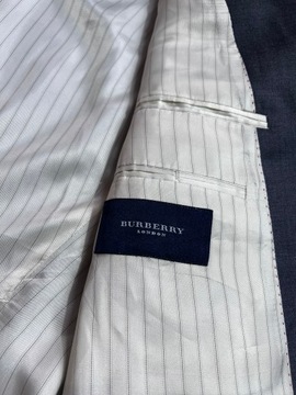 BURBERRY UNIKATOWA MARYNARKA MĘSKA ELEGANCKA SUPER JAKOŚĆ MILANO