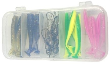 Набор спиннинговых приманок на окуня, щуку и судака
