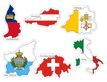 Naklejki Wlepy na Walizkę Moto Auto Europa C
