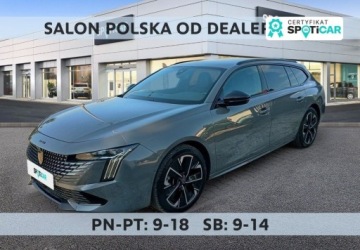 Peugeot 508 II SW 1.5 BlueHDi 130KM 2023 Peugeot 508 SW BlueHDi 130 GT SS EAT8 SalonPL FVat Focal Bogaty 1.5 Diesel