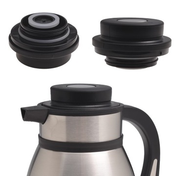 КОНФЕРЕНЦИОННЫЙ ТЕРМОС, ПЛОТНЫЙ стальной кувшин для чая, кофе, КАМИЛЛА, 1,5л