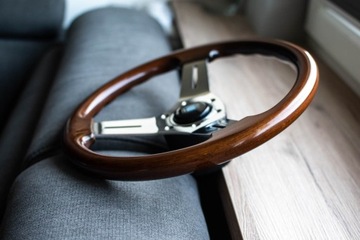 ОРИГИНАЛЬНЫЙ деревянный руль Nardi Torino диаметром 335 мм.