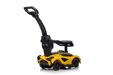 Lamborghini QLS-996T Ride-on с толкателем желтый