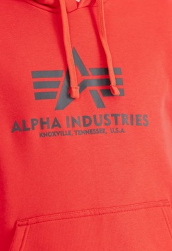 Mikina Alpha Industries Basic Hoody radiant red XXL