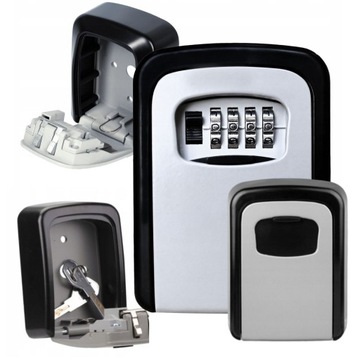 sejf na klucze skrzynka szafka kasetka MOCNA skrytka z szyfrem kod