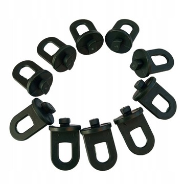 40 пластиковых крючков для подвешивания теплицы.