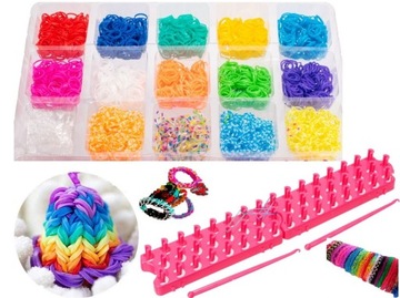 Loom Bands ткацкие резинки для изготовления браслетов.
