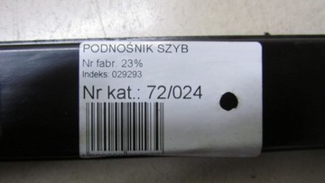 KORANDO III ZVEDÁK OKNO LEVÝ PŘEDNÍ 10-13 24