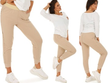 F608 Брюки спортивные 7/8, манжета