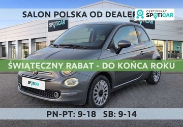 Fiat 500 IV 2023 Fiat 500 1.0 Hybrid SalonPL FVat Od Reki Zadbany Niski Przebieg Benzyna