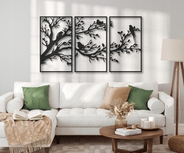 АЖУРНАЯ ЖИВОПИСЬ КАРТИНЫ ДЛЯ ГОСТИНОЙ ОТДЕЛКА ЕЛКИ ТРИПТИК ОТДЕЛКА СТЕНЫ 3D