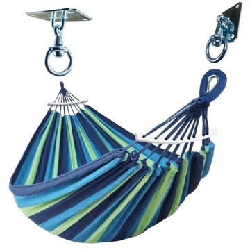 Потолочное крепление с поворотным креплением для стальных качелей-мешков-гамаков.