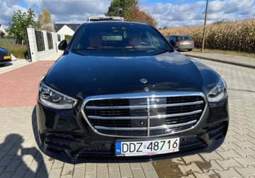 Mercedes Klasa S W223/V223 Sedan Plug-In 3.0 580e 510KM 2023 Mercedes-Benz Klasa S 4Matic, AirMatic, lampy digital, panorama, 3D ekran, zdjęcie 2