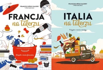 Francja na talerzu + Italia na talerzu PAKIET 2