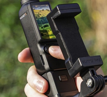 Uniwersalny Uchwyt Adapter Regulowany na do DJI Osmo Pocket 3 - 1/4' cala