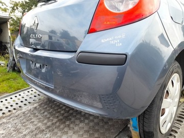 RENAULT CLIO III ЗАДНИЙ БАМПЕР ЗАДНИЙ TEJ47