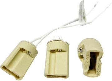 Gniazdo ceramiczne G9 230V z przewodem
