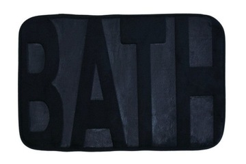 Dywanik łazienkowy Bisk Bath 60x40 cm 7901 czarny