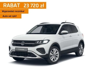 Volkswagen T-Cross SUV Facelifting 1.0 TSI 95KM 2025 Volkswagen T-Cross Volkswagen T-Cross Life Plus 1.0 TSI Benzyna 95KM