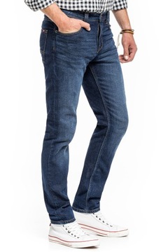 Męskie spodnie jeansowe dopasowane Mustang VEGAS SLIM W35 L36
