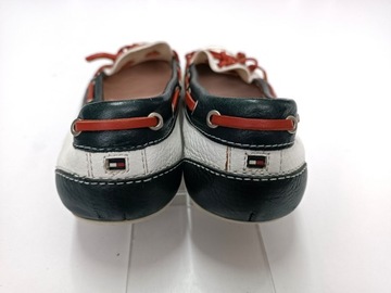 TOMMY HILFIGER SKÓRZANE Mokasyny Buty __ Wk 24,5 cm r. 37