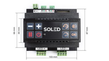 Лестничный контроллер SOLED с датчиками движения SCR1 T