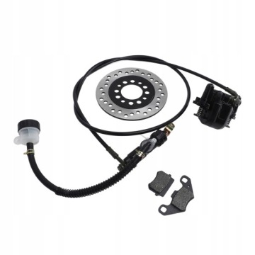 ЗАМЕНА КОМПЛЕКТА ГИДРАВЛИЧЕСКИХ ДИСКОВЫХ ТОРМОЗОВ ДЛЯ TAOTAO/KAZUMA/ROKETA