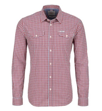 PEPE JEANS JEFFREYS SHIRT KOSZULA MĘSKA W KRATĘ BAWEŁNIANA r. S 42