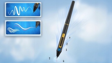 Стилус BOSTO W10 Pen для планшетов BT-16UHD BT-19UHD + 10 насадок