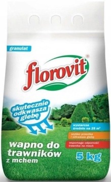 WAPNO DO TRAWNIKÓW Z MCHEM FLOROVIT 5kg