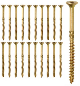 WKRĘTY CIESIELSKIE DO DREWNA 5,0x80 TORX , 20 szt