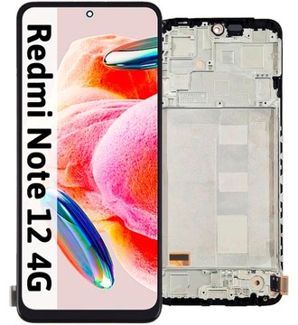 Wyświetlacz Do Xiaomi Redmi Note 12 4G LCD Ekran Ramka InCell